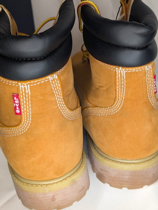 Levi\'s Men’s Lace-up Harrison Wheat Tan Work Construction Boots Size 13 New main image 9